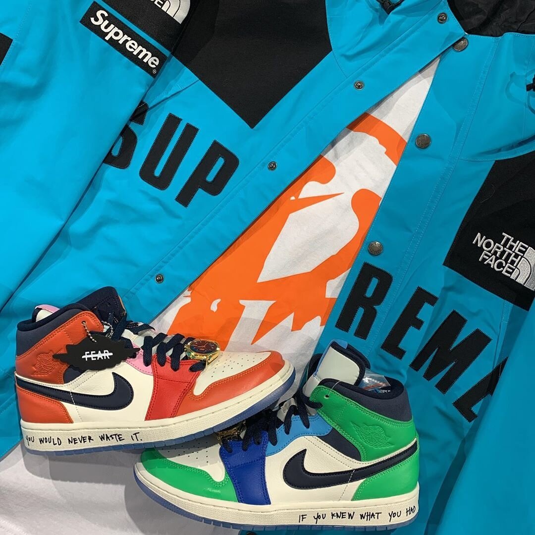 Кроссовки Melody Ehsani x Air Jordan 1 Mid 