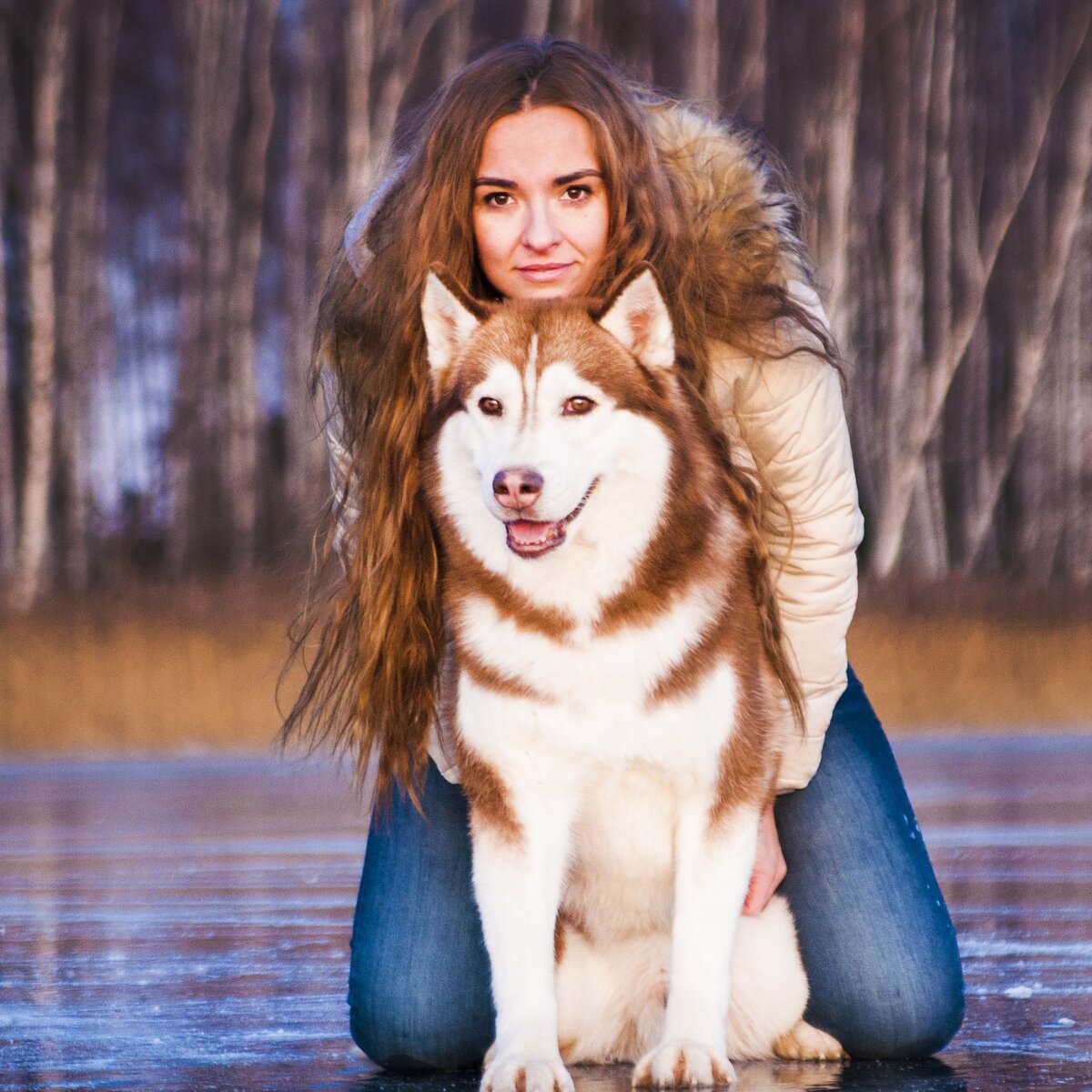 Это я, Катерина и пёс мой - Игорь