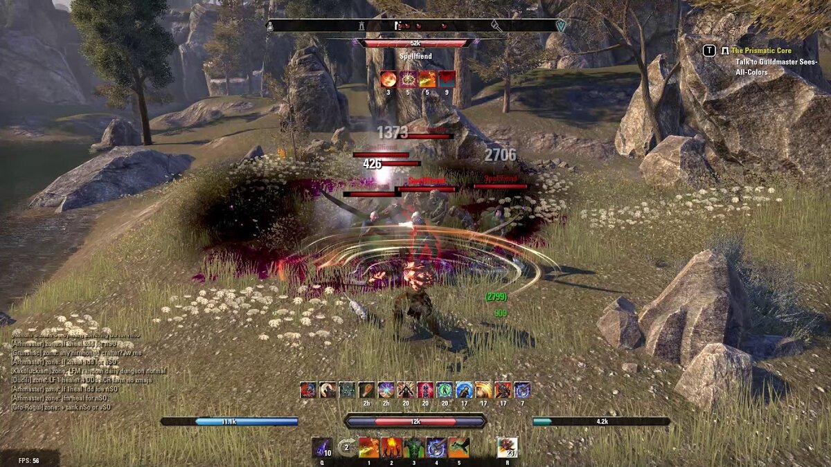 Кадры из игры TESO