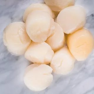 Гребешки важно выбирать качественные и замороженные только 1 раз!
