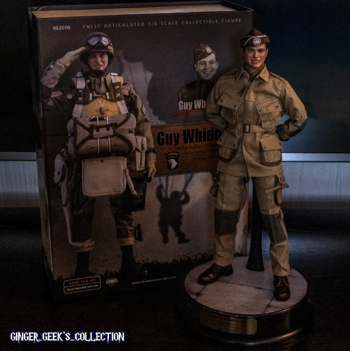 Soldier Story WWII 101ST AIRBORNE DIVISION “GUY WHIDDEN, II”. Масштаб 1/6.