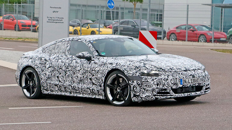 Прототип Audi E-Tron GT