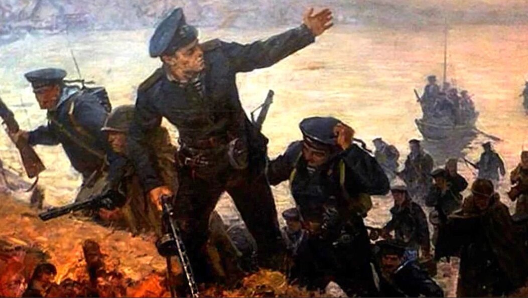 Морская пехота высаживается на берег