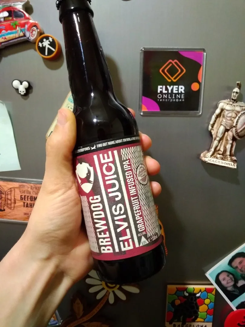 Фото из личного архива автора: «Elvis Juice» от Brewdog 