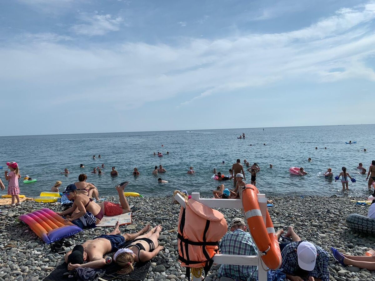 Адлер, середина июля 2020 года