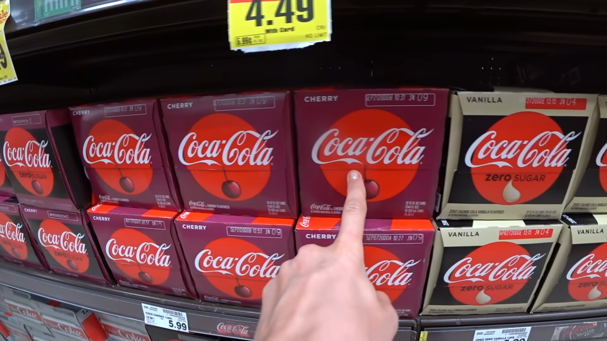 Coca Cola вишневая