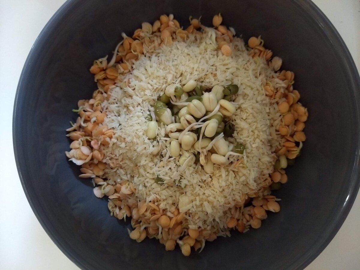 Чечевица и маш