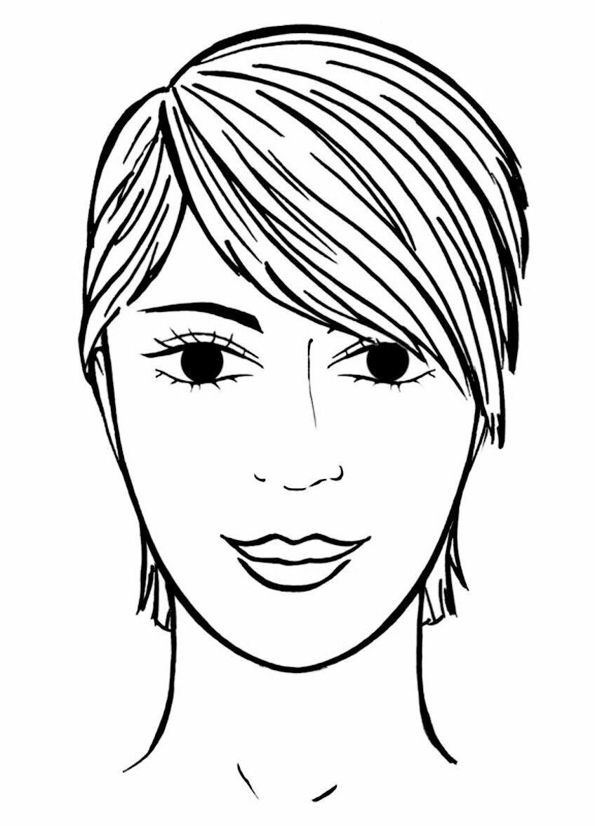 #стрижки для длинного лица #женские стрижки 