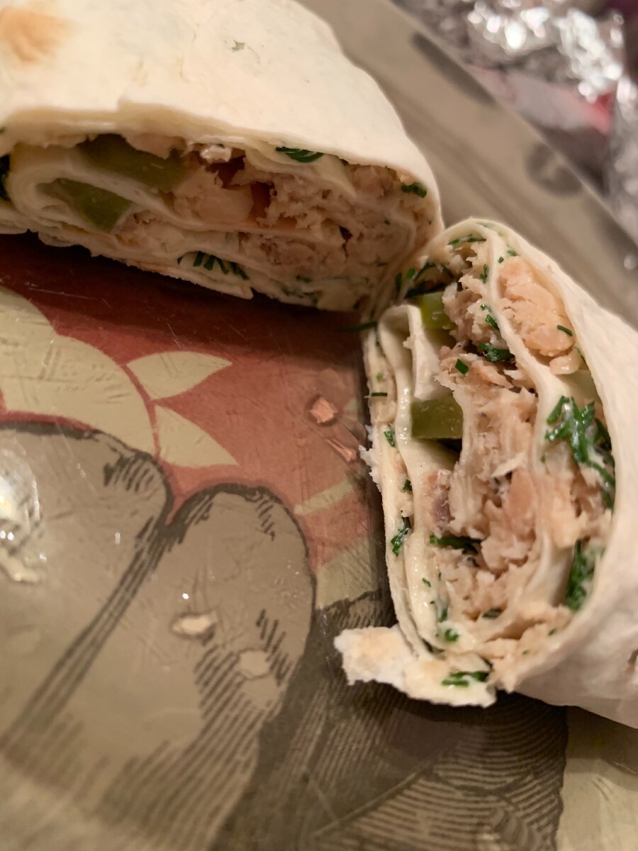 Рулет с горбушей