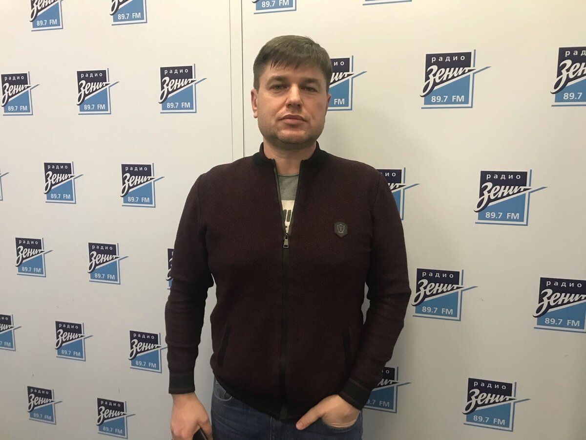 Андрей Гридин в студии Радио Зенит