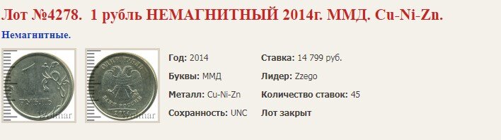 Лот с аукциона Волмар