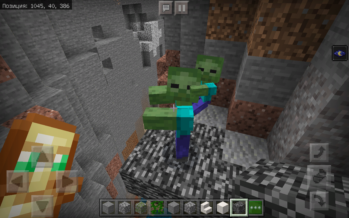 Маленький зомби-наездник на взрослом зомби