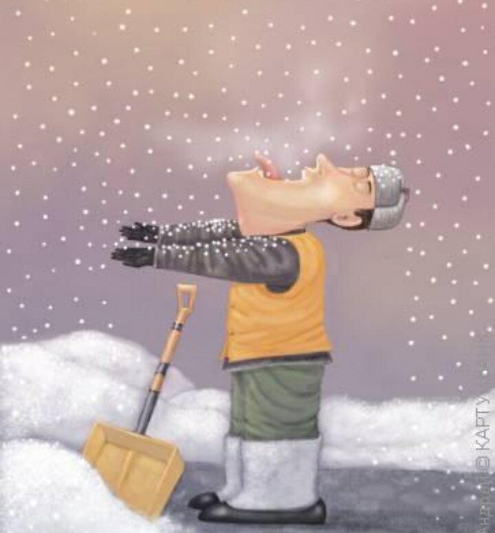 Первый снег, фото с яндекс