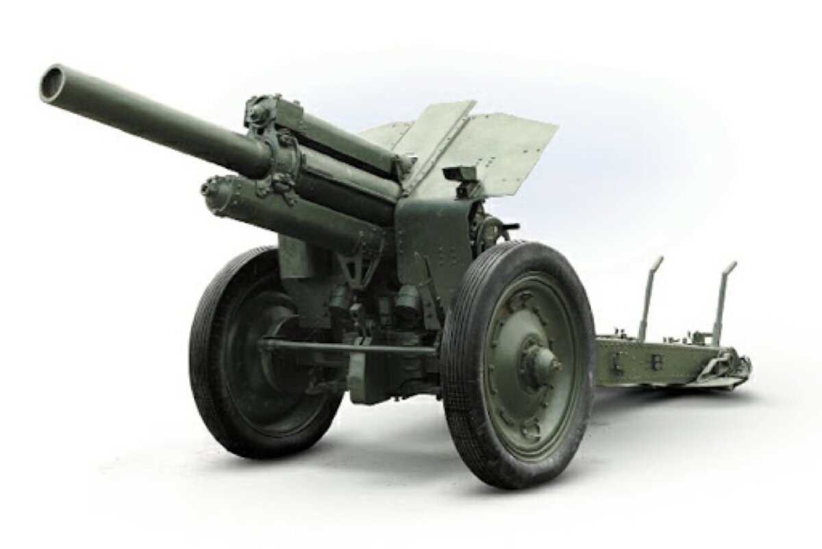 Советская 122-мм дивизионная гаубица м-30