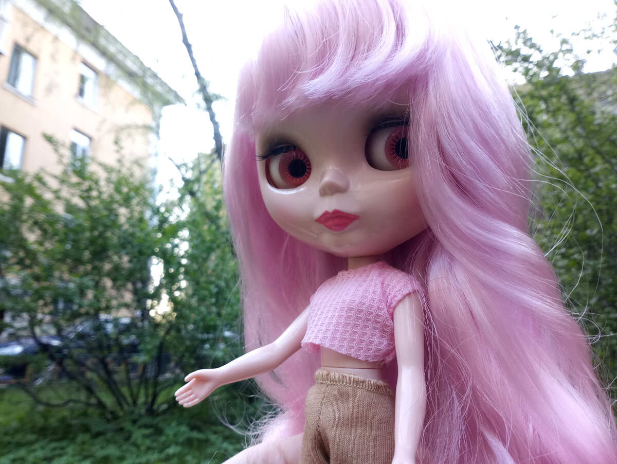 Фото новенькой с первой прогулки)