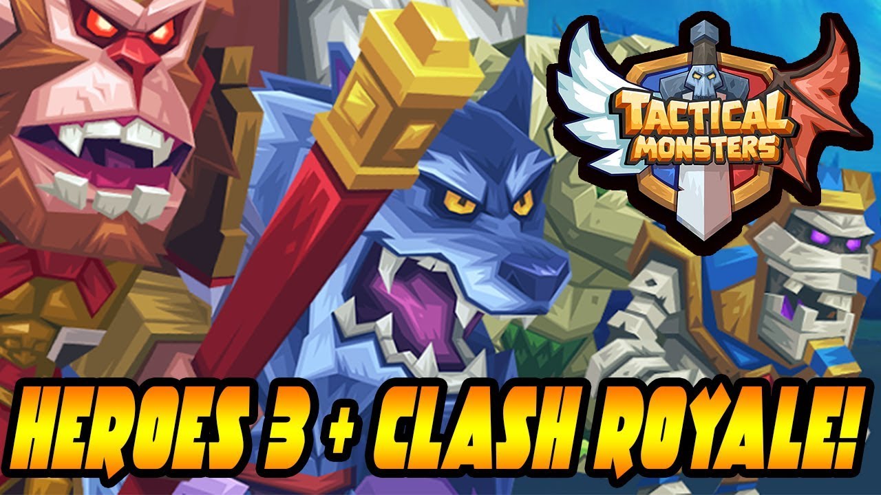 Heroes 3 + Clash Royale! | Tactical Monsters | Experience Game | Дзен