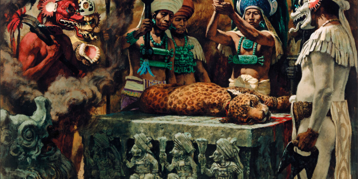 Aztecas sacrificios humanos