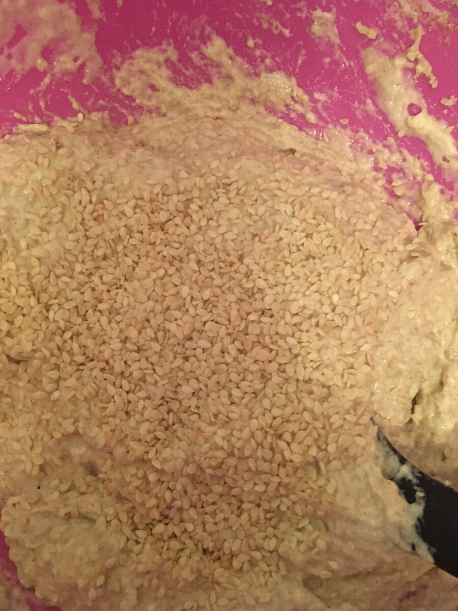 Добавила кунжут 