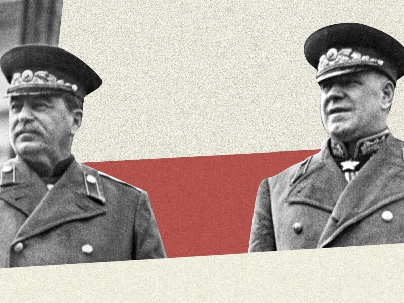 Сталин и Жуков. Фото: embed.dailystorm.ru