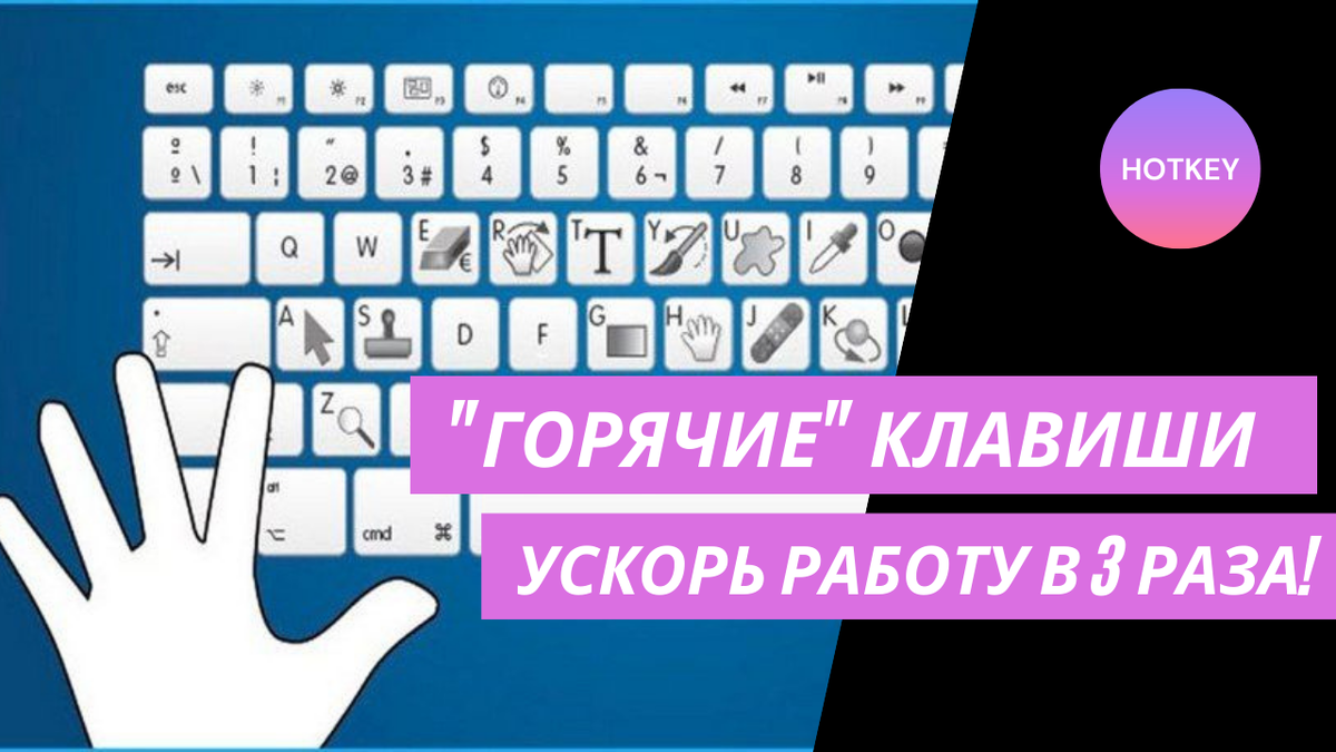 Горячие клавиши для Браузера и работы с текстом. Сделай свою работу в 3  раза быстрее. | Simple Smart | Дзен