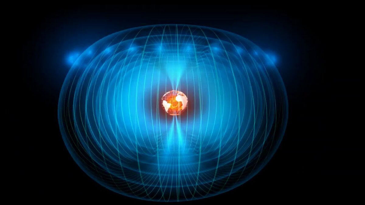 Магнитное поле земли фото