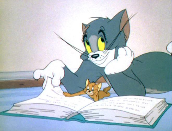 В 1940 году компания Metro-Goldwyn-Mayer впервые представила анимационные приключения кота Тома и мышонка Джерри.-2