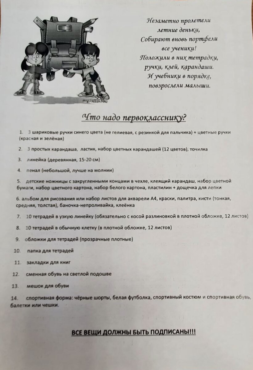 Готовимся к школе. Что точно нужно купить: 1-3 классы | Маргарита Лебедева  | Дзен