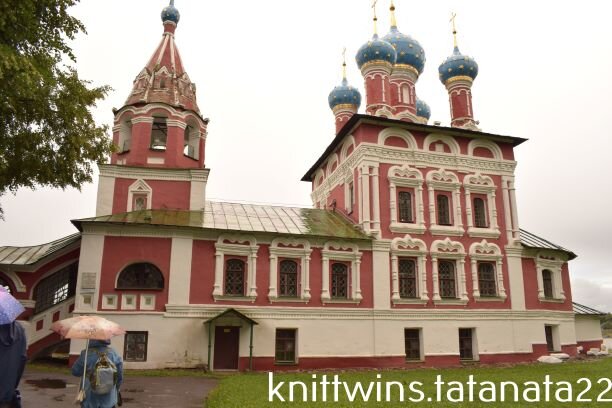 Углич, в тех краях дождливая погода на экскурсиях не редкость 