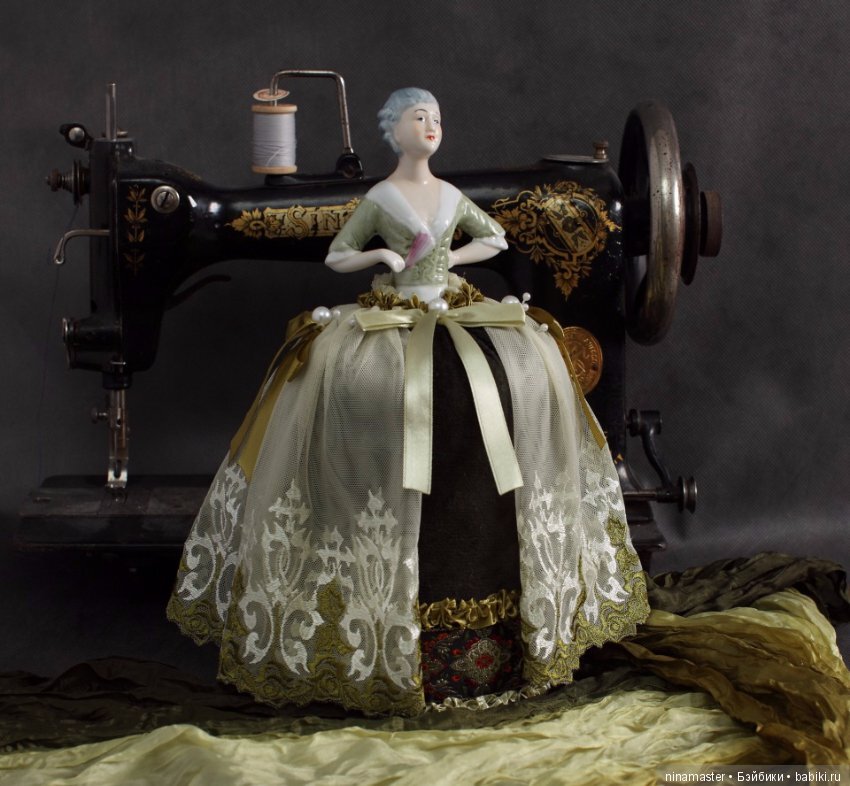 Half doll в качестве игольницы