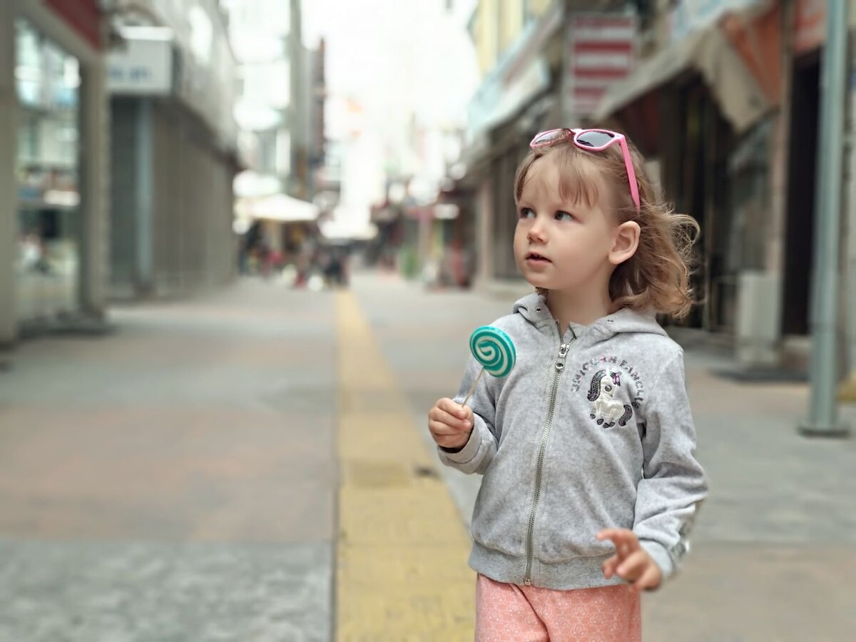 Маленькая путешественница.