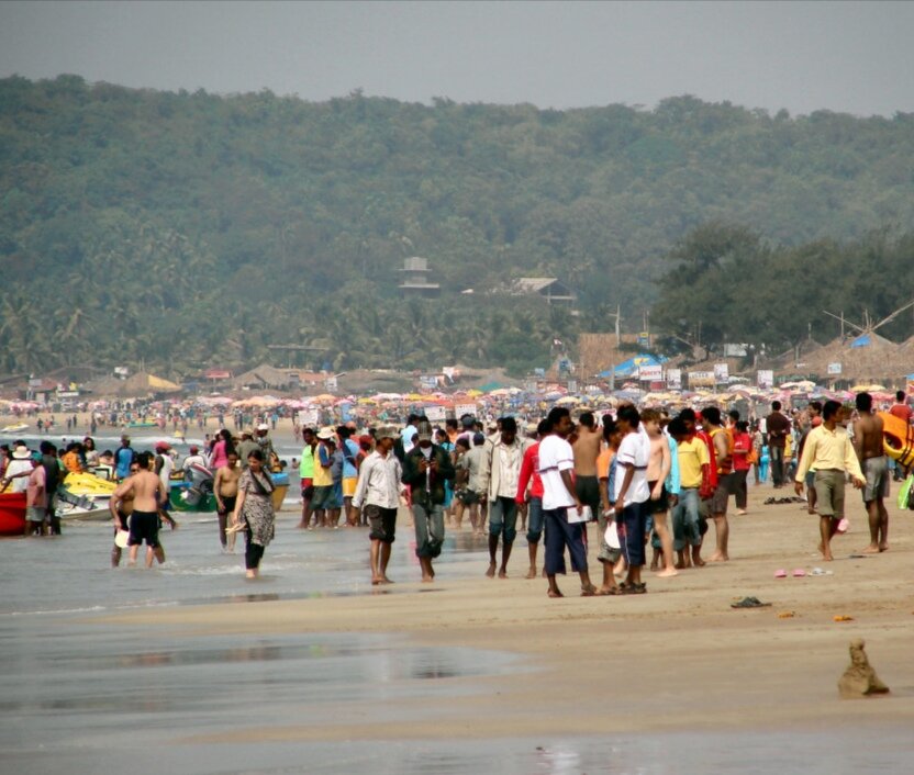 Пляж Калангут 