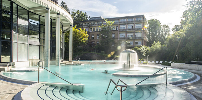 Термальный курорт Баден-Баден, Германия.