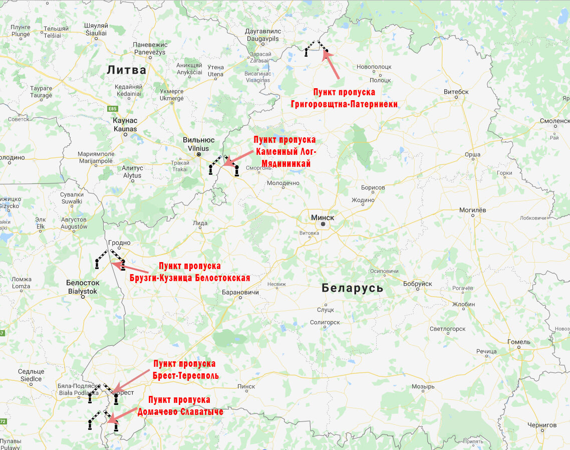 Могилев смоленск карта