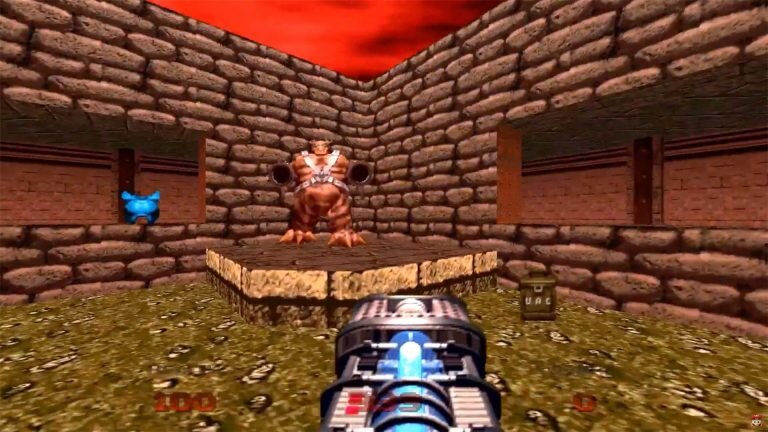 Галерея изображений римейка Doom 64.