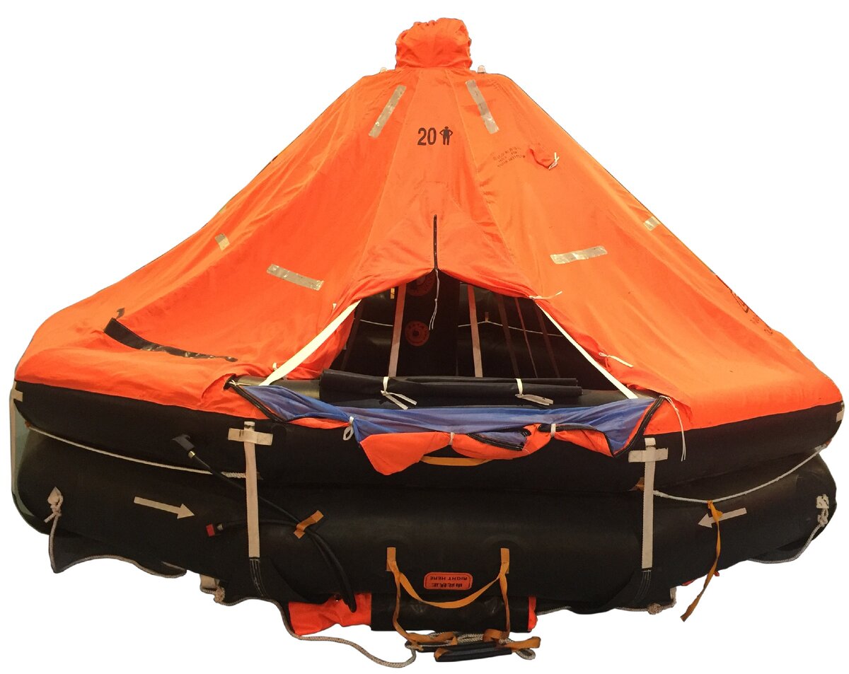 Плот спасательный надувной ПСН - 20 