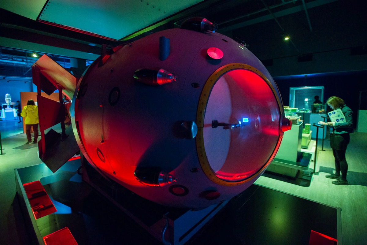 Экспозиция Политехнического музея на ВДНХ