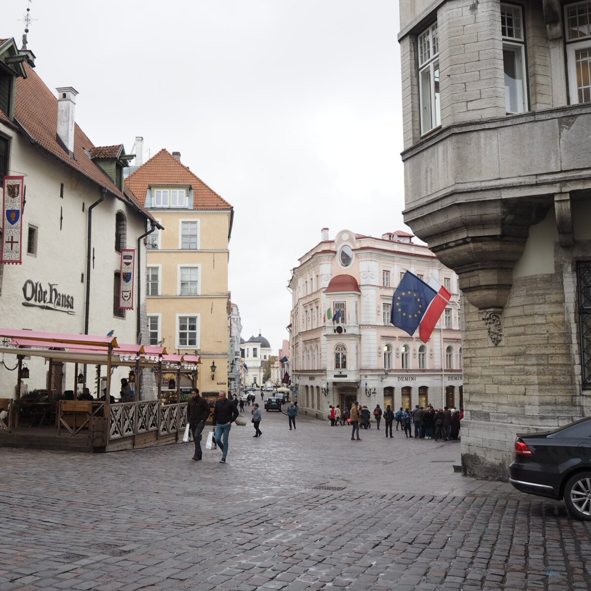 Центр старого города Таллин