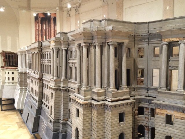 Макет БКД в Архитектурном музее