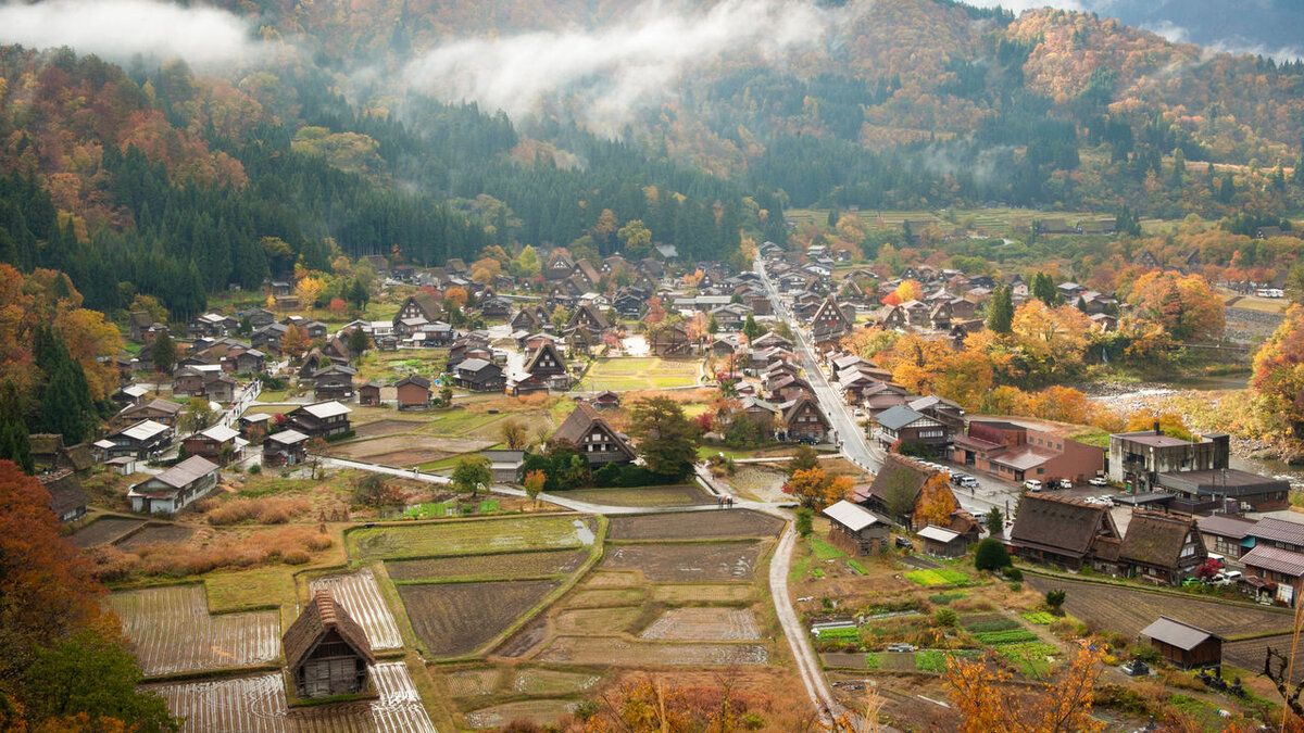 Японские деревни минка - чем они отличаются от русских деревень