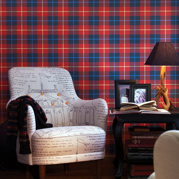 Английский интерьер (все в клеточку)