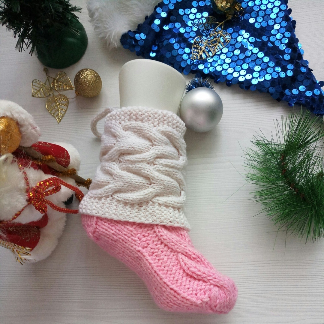 Рождественский сапожок своими руками ❄️ DIY Christmas boot