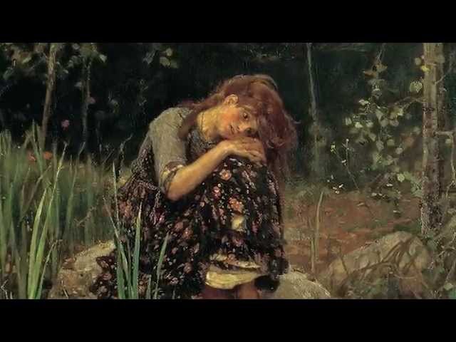 Васнецов, "Аленушка", фрагмент