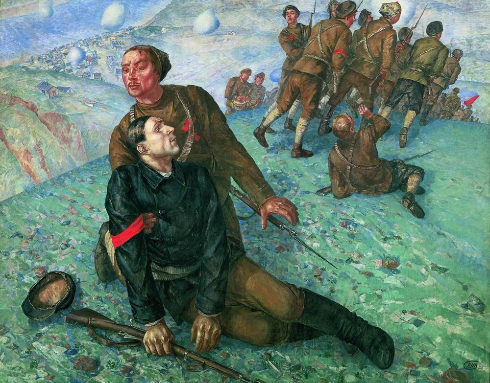 «Смерть комиссара», 1928