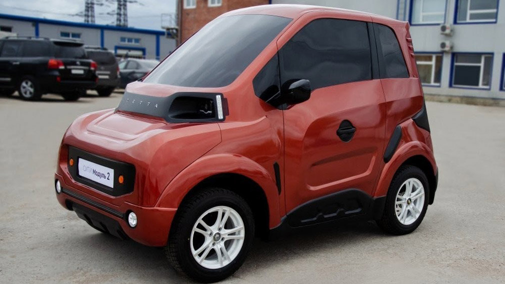 Прототип электромобиля Zetta