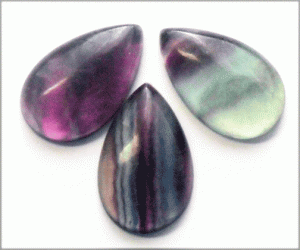 Кабошон флюорита