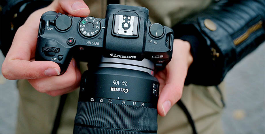 
Комплект, который мы использовали: Canon EOS RP + Canon RF 24-105mm F4L IS USM 