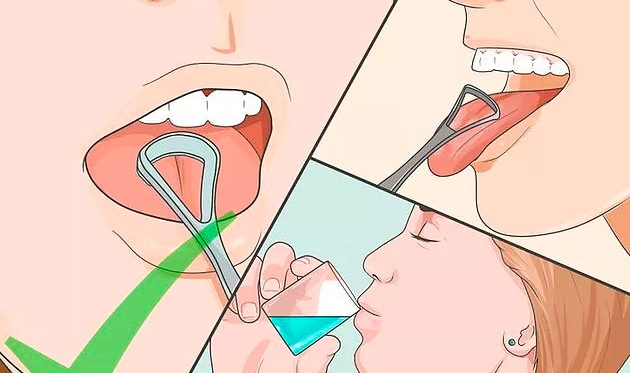 Чистка языка по йоговски