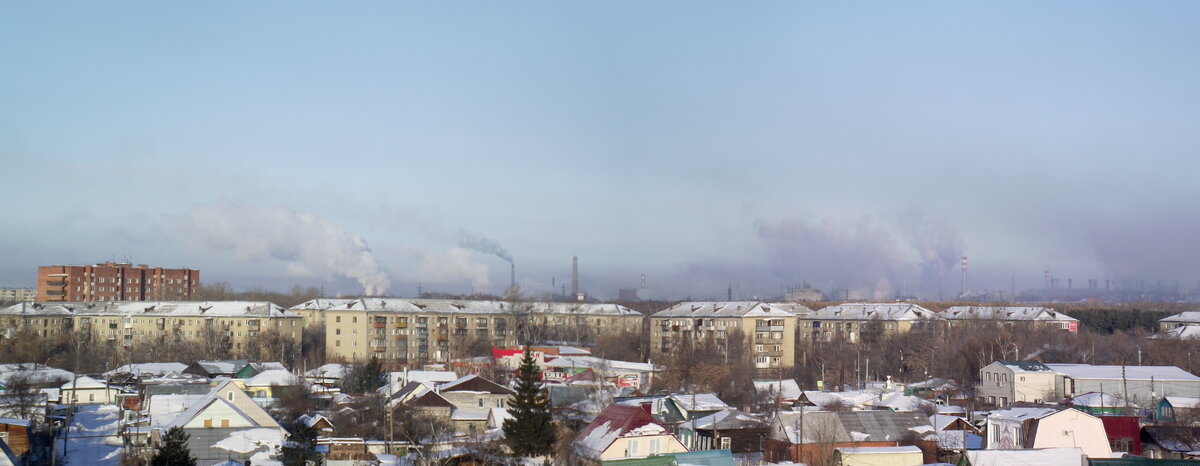 Смог в Челябинске