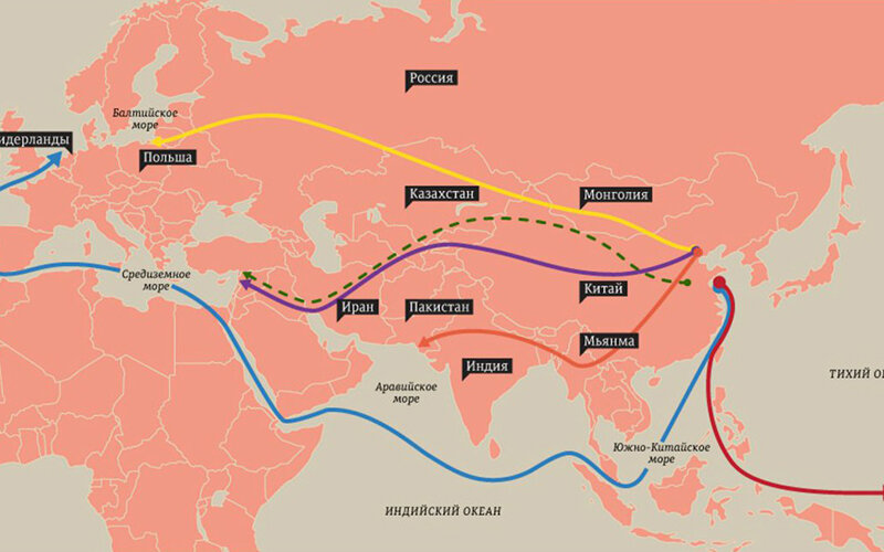 Транспортный коридор один пояс один путь