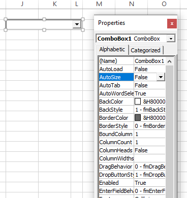 Создание выпадающего списка в Excel 2007